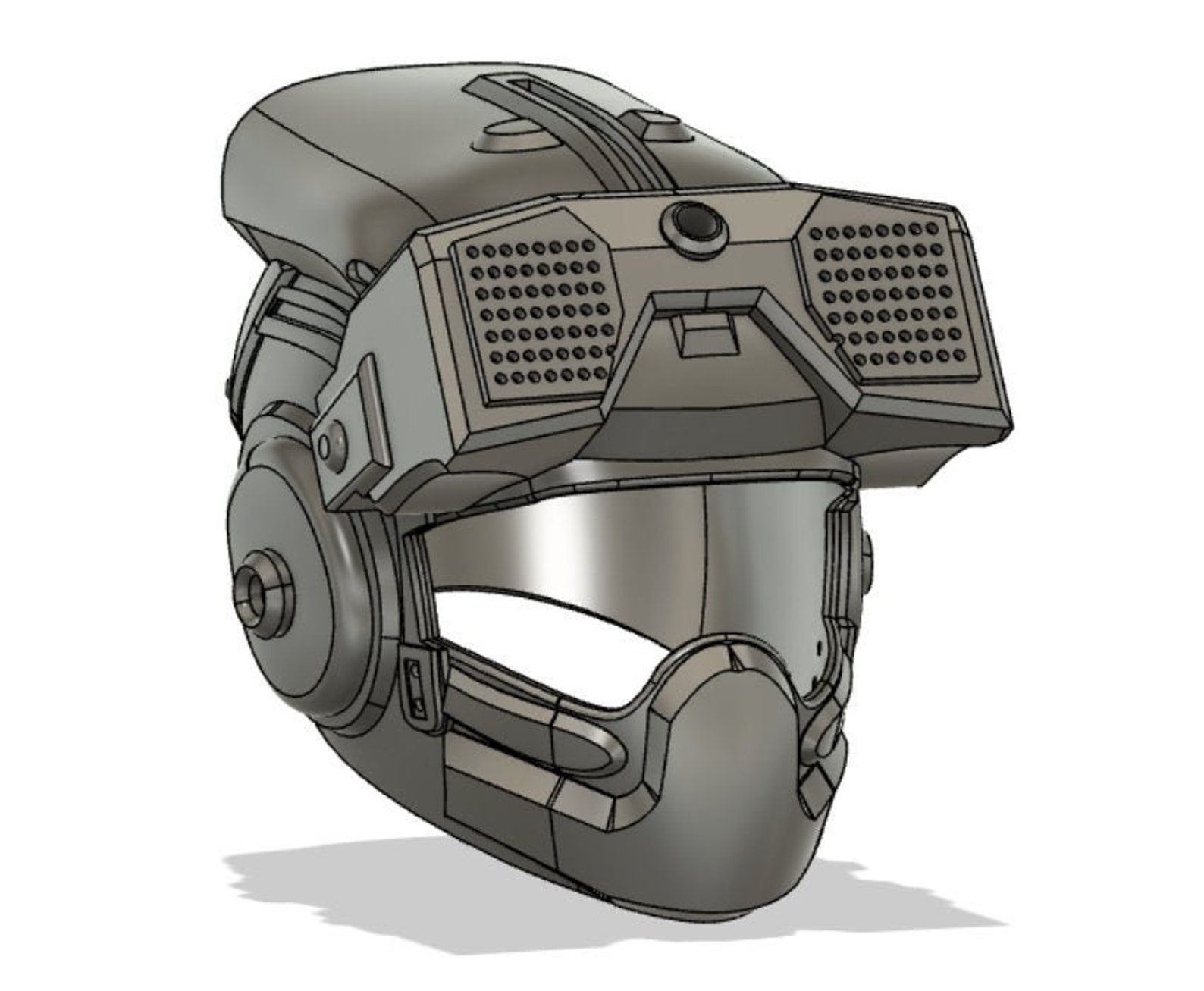 Crystocrene helmet