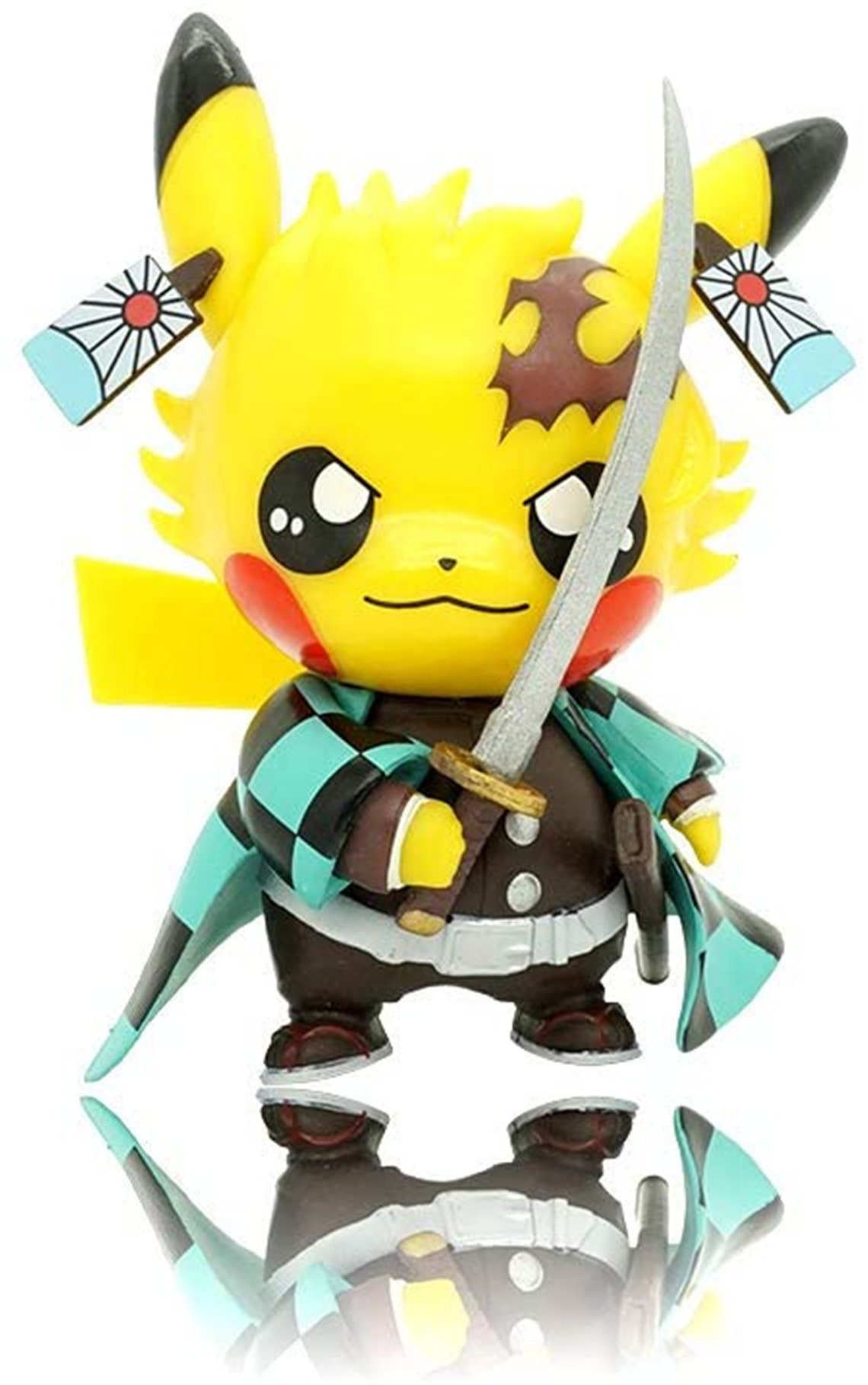 Pikachu Action Figure Cosplay Demon Slayer Kamado Tanjirou | Etsy