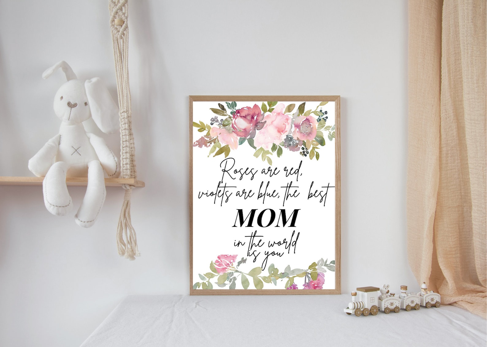 Mother's Day Wall Art Living Room Home Decor Wall Art Etsy