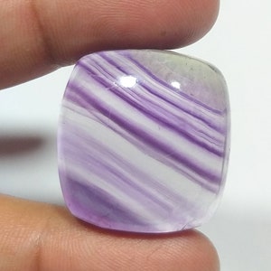 Natural Fluorite Gemstone AAA Quality, Fluorite Cabochon, Semi Precious Handmade Fluorite Loose Stone For Jewelry Making, 26x24x10 MM 73 CT.