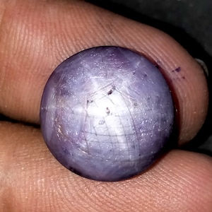 16 CT, Natural Star Ruby, Round StarRuby, StarRubyRing, SterlingSilver, StarRuby Gemstone,14x14x8 MM, Natural Star Ruby, Star Ruby Cabochon.