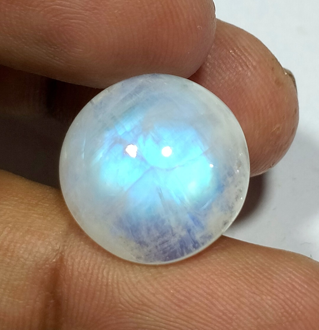 天然ブルーサファイア・レインボームーンストーン・シンセティック