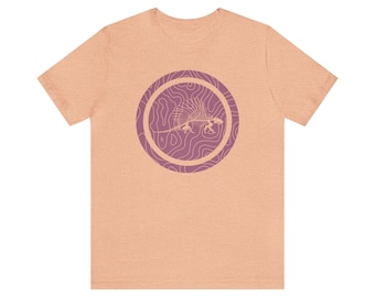 Dimetrodon Tshirt, Dinosaur shirt, Men&#39;s Jurassic tshirt, topographic tshirt, Dino, gamer shirt,  Dino shirt, Dimetrodon, Cool Dino shirt