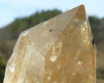 Cuarzo Citrino - Cristal Natural Sin Tratamiento - Lwena, RD Congo - 48x28x22mm / 23,9g
