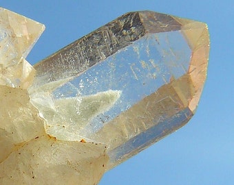 Cuarzo fantasma clorito - Provincia de Haut-Katanga, República Democrática del Congo - 20 x 12 x 5 mm / 1,6 g - Pequeño pero excepcional