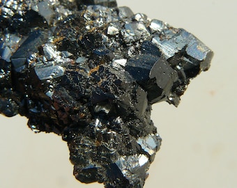Esfalrita, Alston Moor, Inglaterra, Mina Smallcleugh, Reino Unido - 49 x 33 x 12 mm / 25,0 g - Cristales de gema puros y brillantes - Hallazgo en pozo hidráulico de la década de 1970