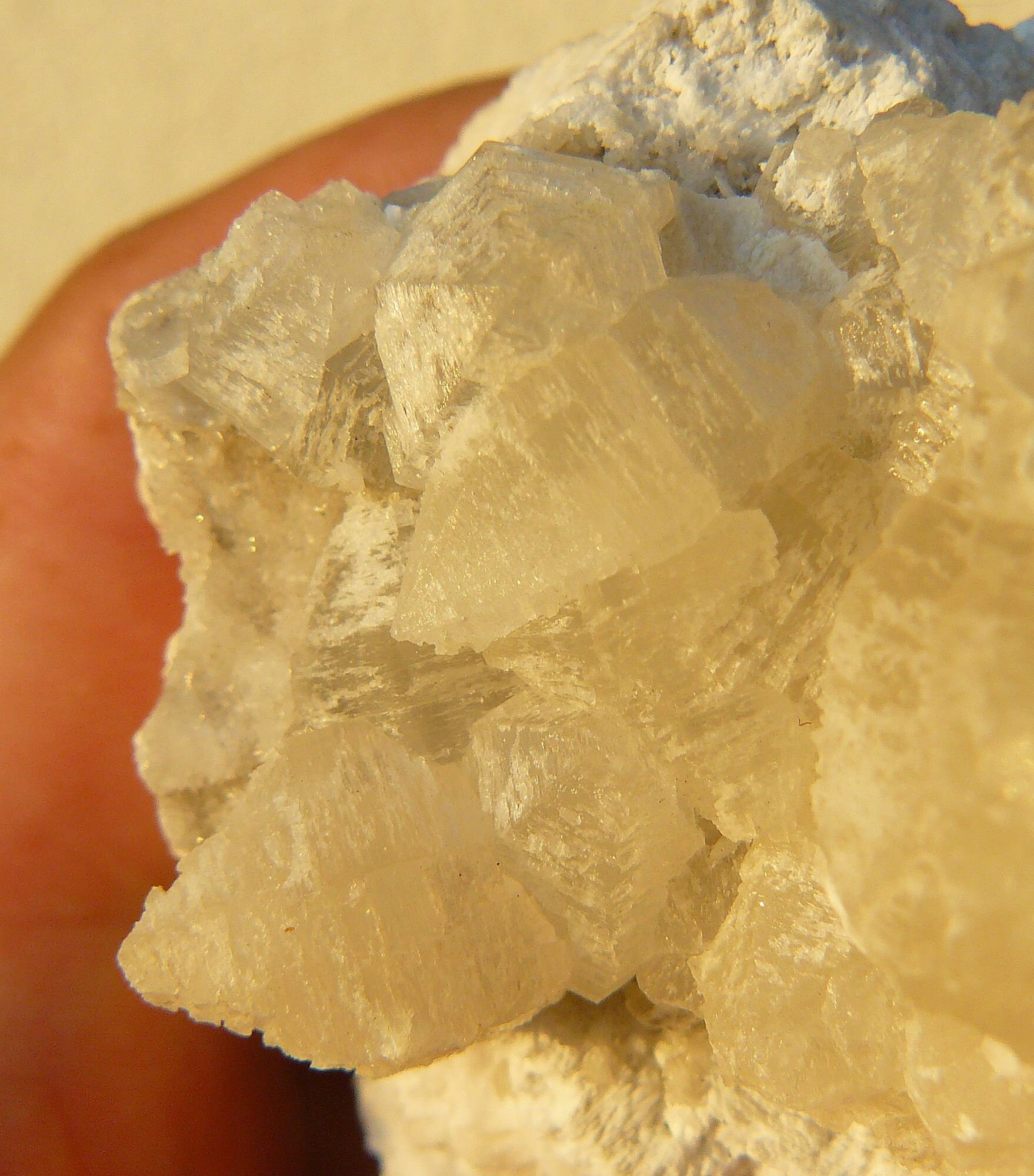 Witherite - Minerva No1 Mine, Cave in Rock, Illinois, USA