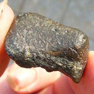 Unknown NWA Meteorite - LARGE: 33x25x18mm / 16.8g - Lovely Aesthetic Example Chrondrite from Morocco