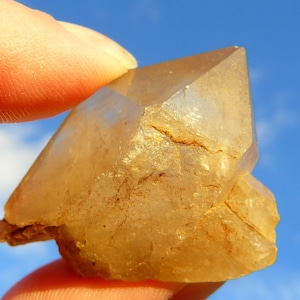 Cuarzo Citrino - Cristal Natural Sin Tratamiento - Lwena (Luena), RD Congo - 46x38x26mm / 37,5g