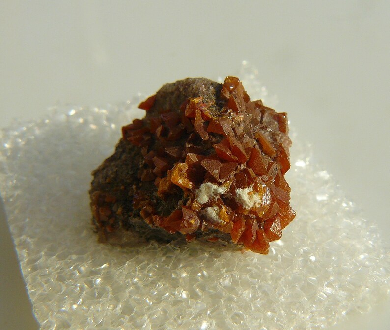 Wulfenite Bipyramidal Crystals Yuma Co. Arizona USA Etsy
