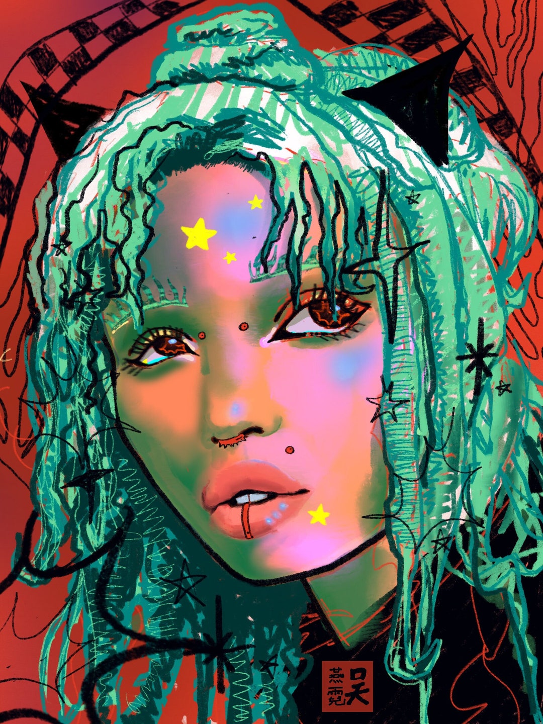 FKA Twigs Fan Art Print - Etsy