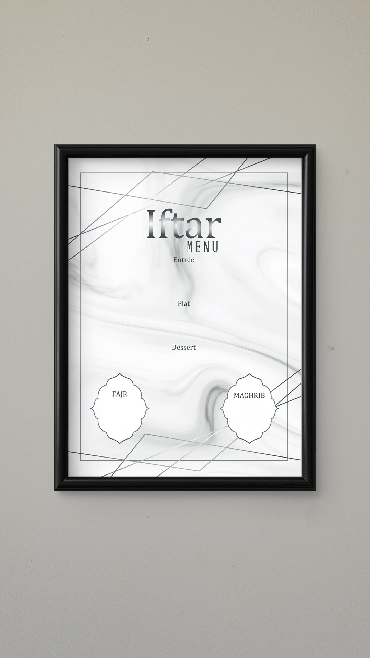 Tableau Spécial Ramadan