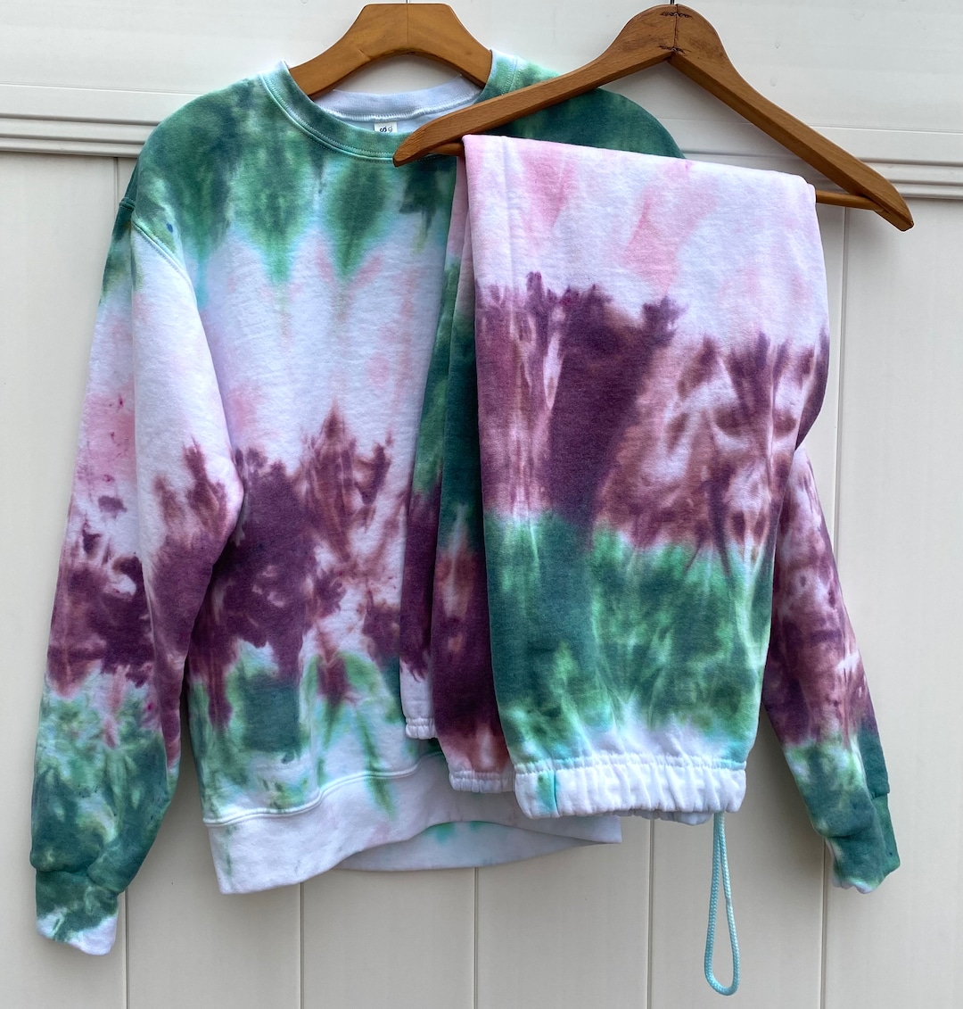 Tie Dye Set, Tie Dye Hoodie Set, Matching Sweatsuit Set, Tie Tie Dye Set, Tie Dye Hoodie Set, Matching Sweatsuit Set, Tie