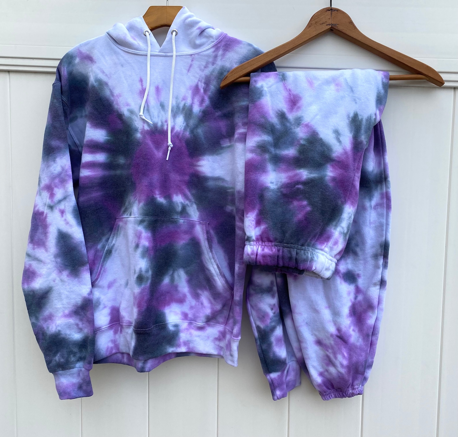 Tie Dye Set Tie Dye Hoodie Set Matching Sweatsuit Set Tie | Etsy