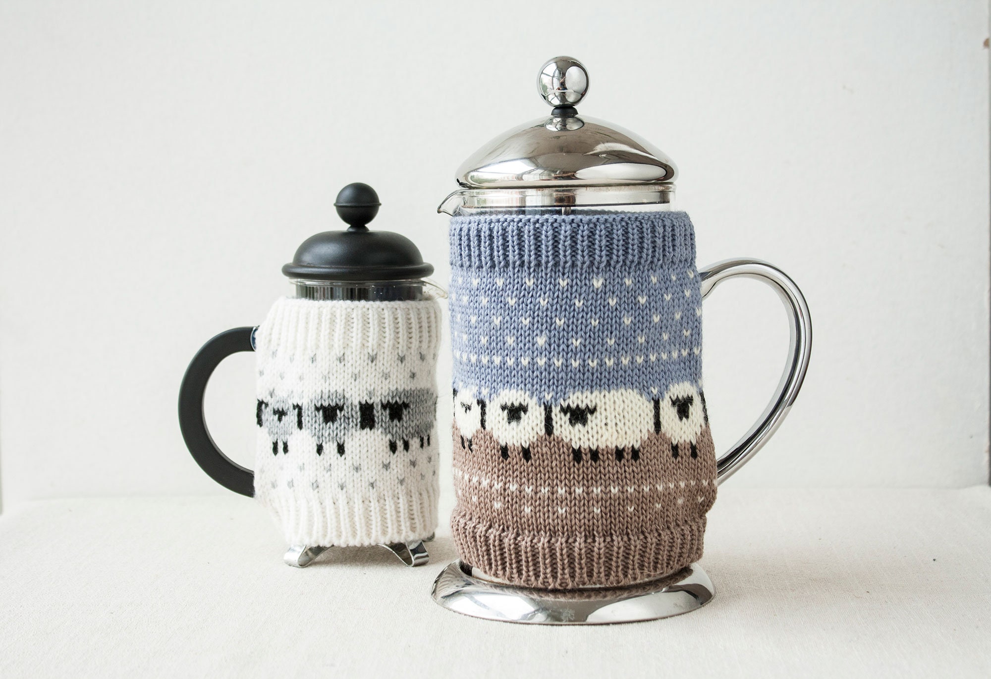 Coffee Pot Cozy, French Press, Coffee Bean, Kettle Cozy, Coffee Cozy,  Kettle Cover, Insulated, Pressed Coffee, Bonjour 