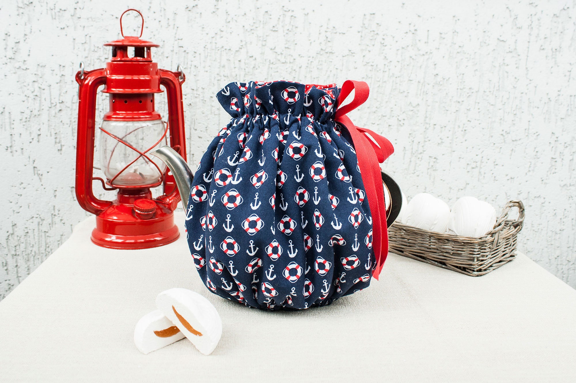 Tea cosy insulated teapot cover double sided cosy for 46 Etsy