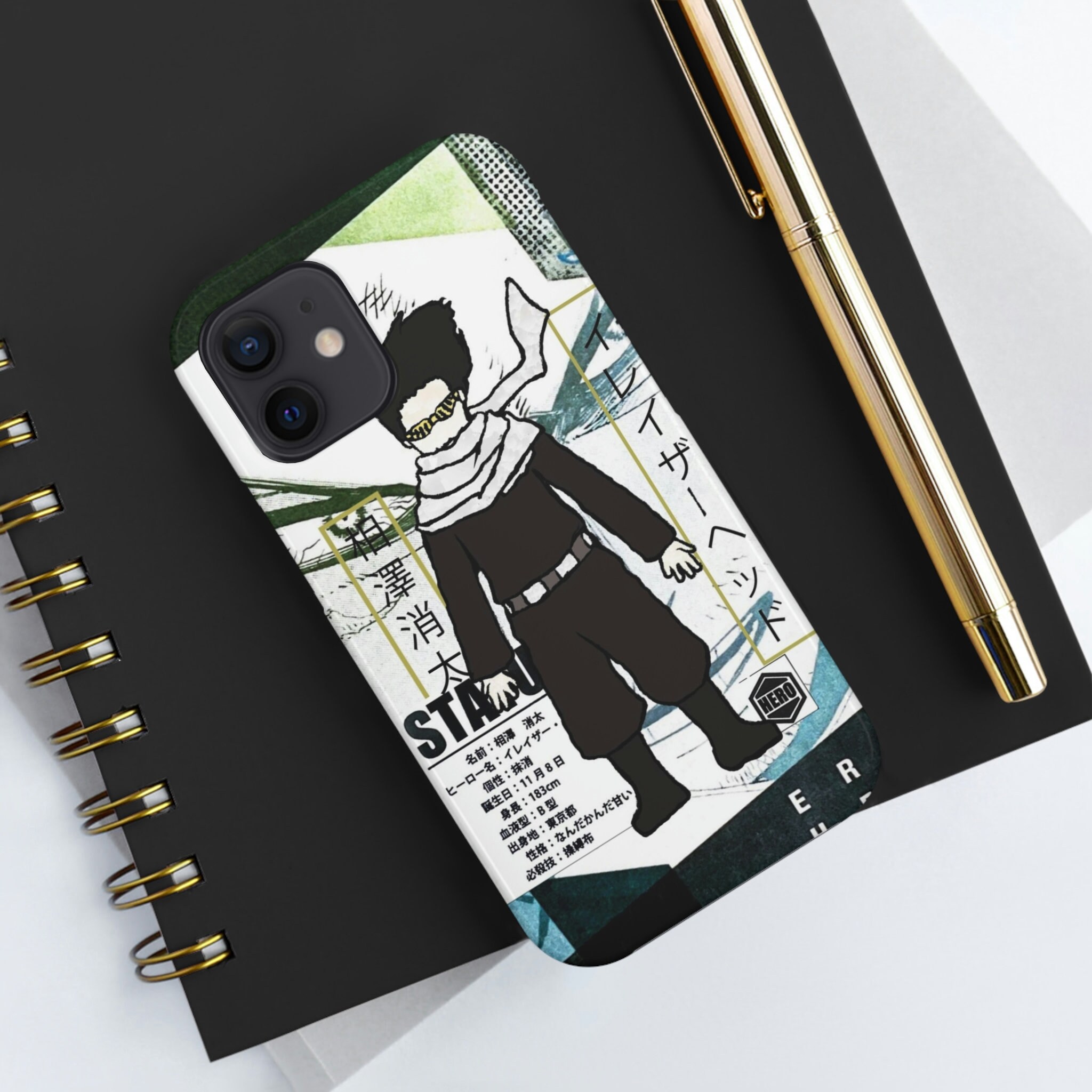 Aizawa Shouta, Eraserhead: Matte Phone Case - Etsy