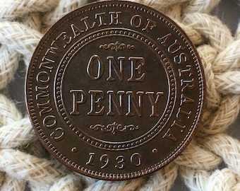 1930 Australian Penny (TOKEN/FILLER)