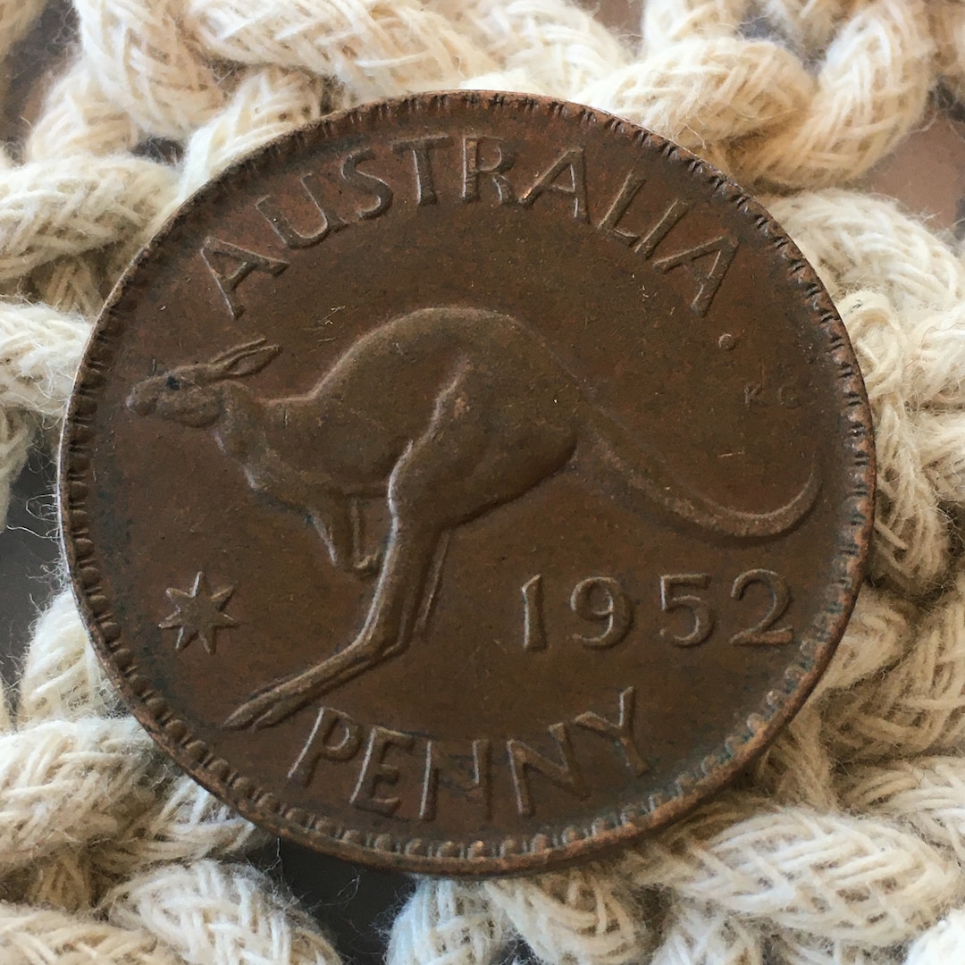 1952 Australian Penny Etsy Australia
