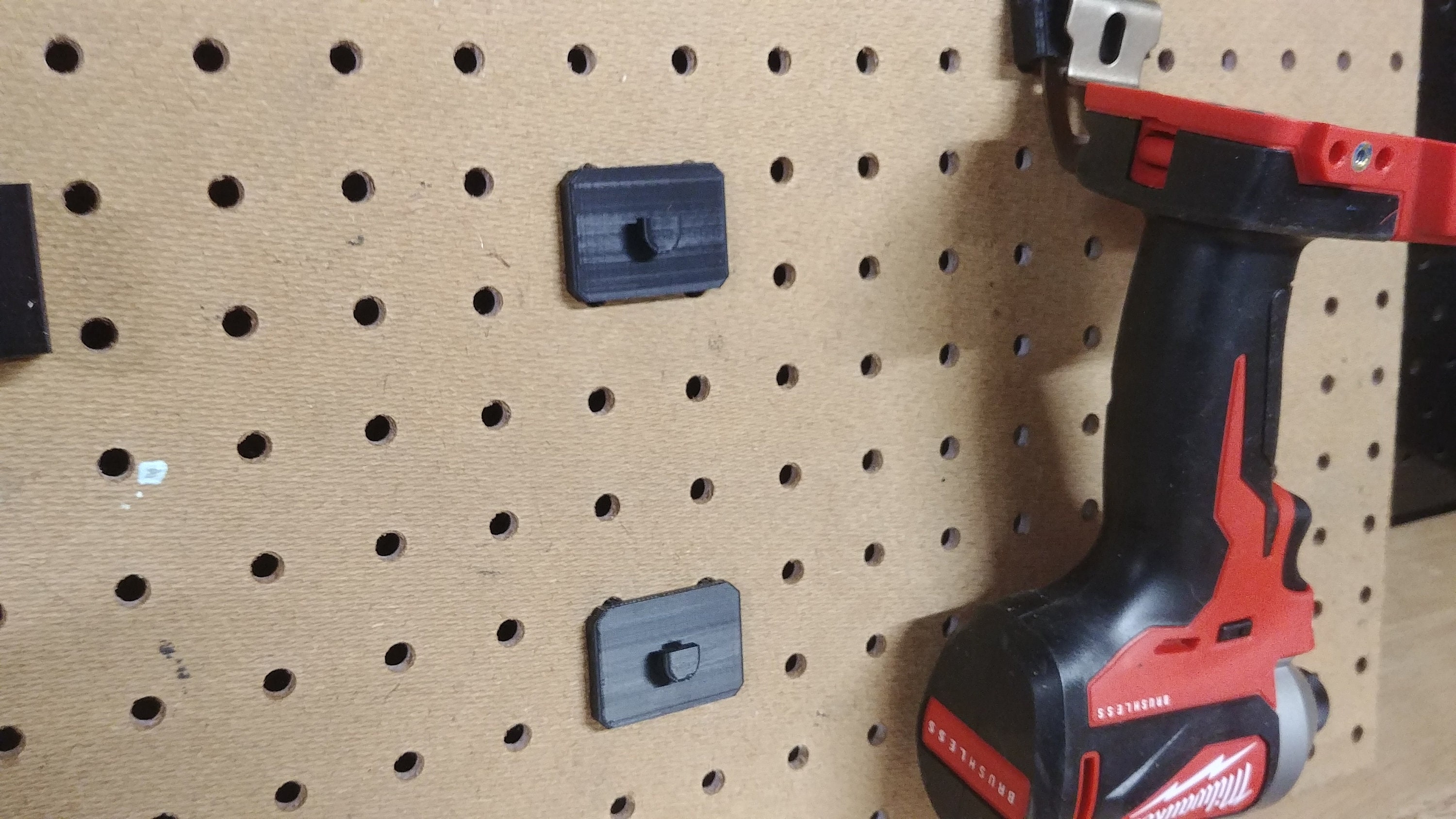 Milwaukee M18 and M12 Pegboard Mount for 48591812 MultiVolt Etsy