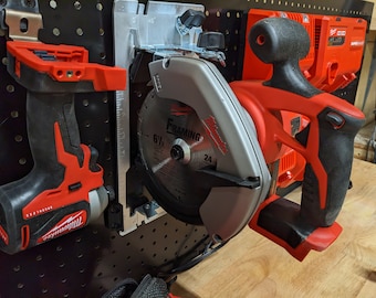 Pegboard Mount For Milwaukee M18 2630-20 Circular Saw
