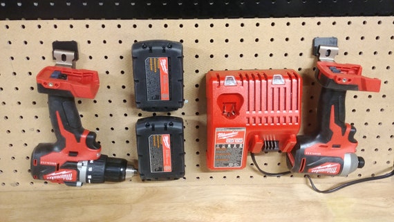 Batterie mur Mini Support pour Milwaukee M18 18 V Perceuses/PowerTool Batterie Stockage Batterie mur Mini Support pour Milwaukee M18 18 V Perceuses/PowerTool Batterie Stockage