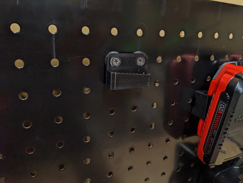 Pegboard Mounted Craftsman V20 Tool Holder Etsy