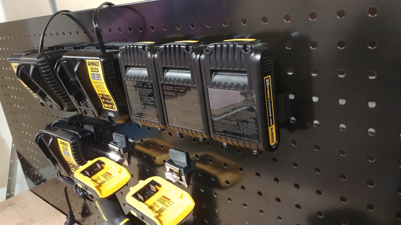 Dewalt 20v Tool Storage Pegboard Combo for 2 Tool Kit Etsy Singapore