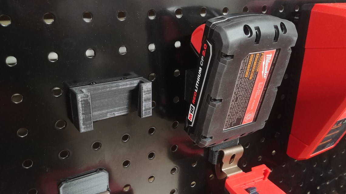 Milwaukee M18 18v Tool Storage Pegboard Combo for 2 Tool Kit Etsy