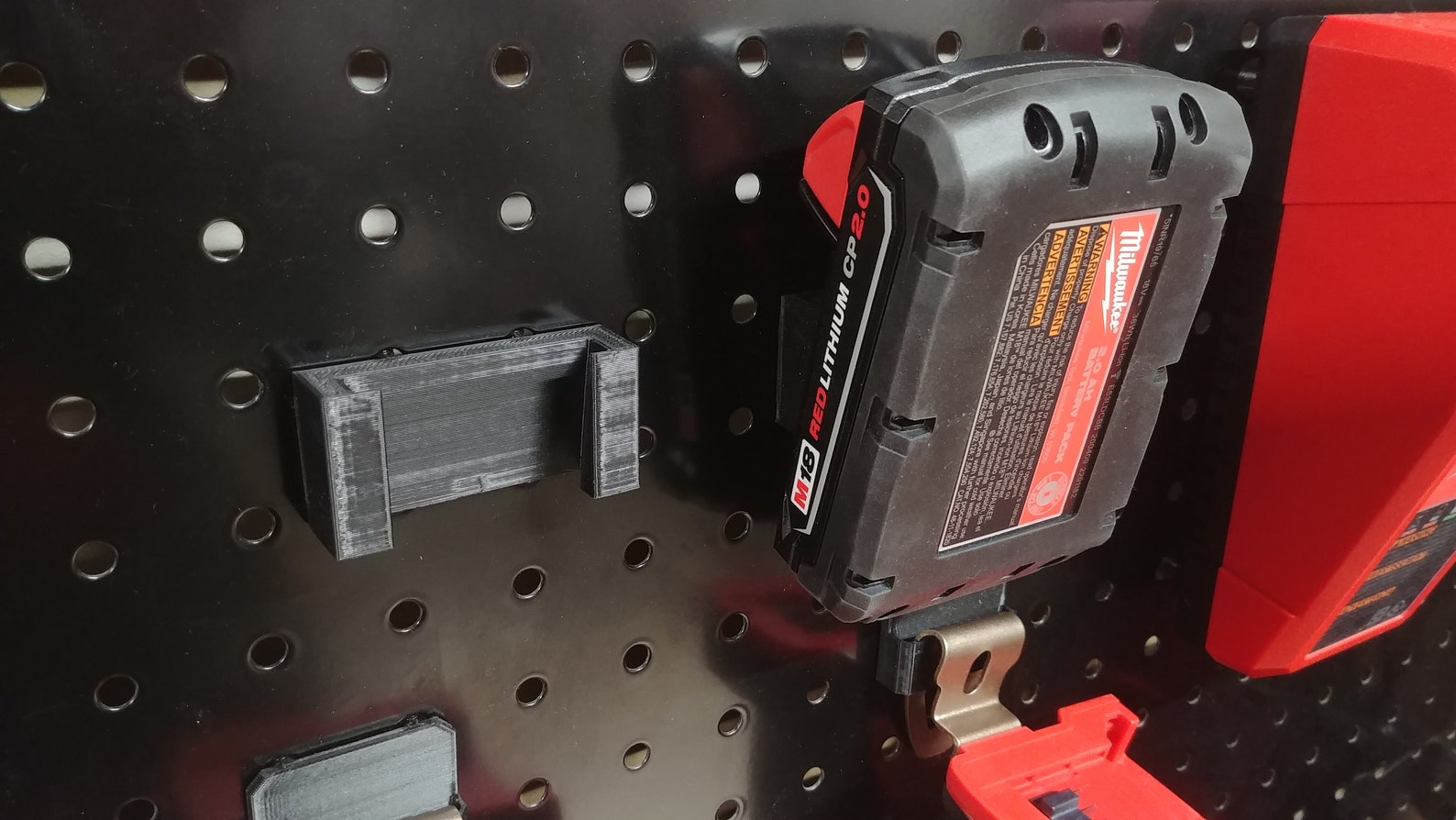 Milwaukee M18 18v Tool Storage Pegboard Combo for 2 Tool Kit Etsy