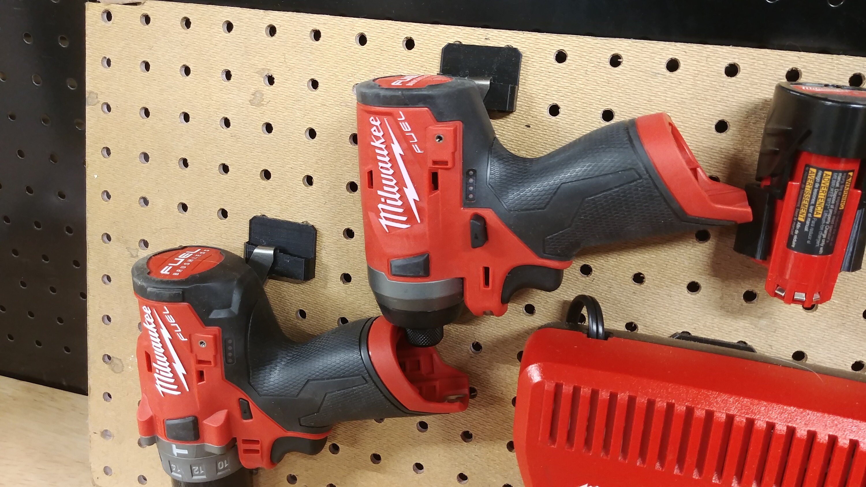 Milwaukee M12 Belt Hook Pegboard Mount for 12v Tools Etsy