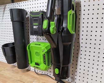 Greenworks 80V Battery Wall Holder Mounting Storage 3D PRINT YOUR OWN