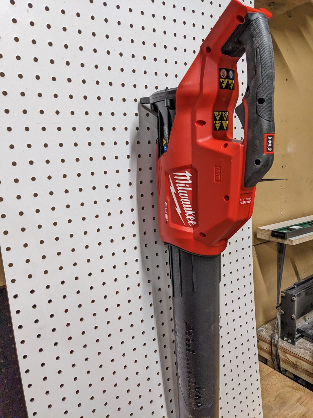 Pegboard Mount for Milwaukee Fuel M18 272420 Blower Etsy
