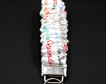 Scrunchie Key Fob Wristlet | Ohio Wristlet