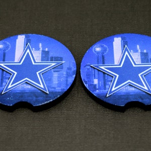Dallas Cowboys  Car Coasters Set of 2