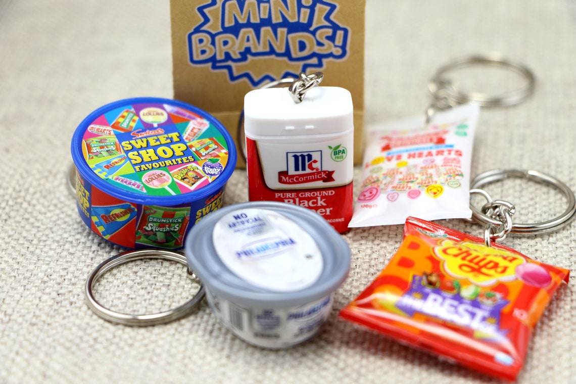 Mini Brands Keychain Series 3 Mystery Keychain Etsy