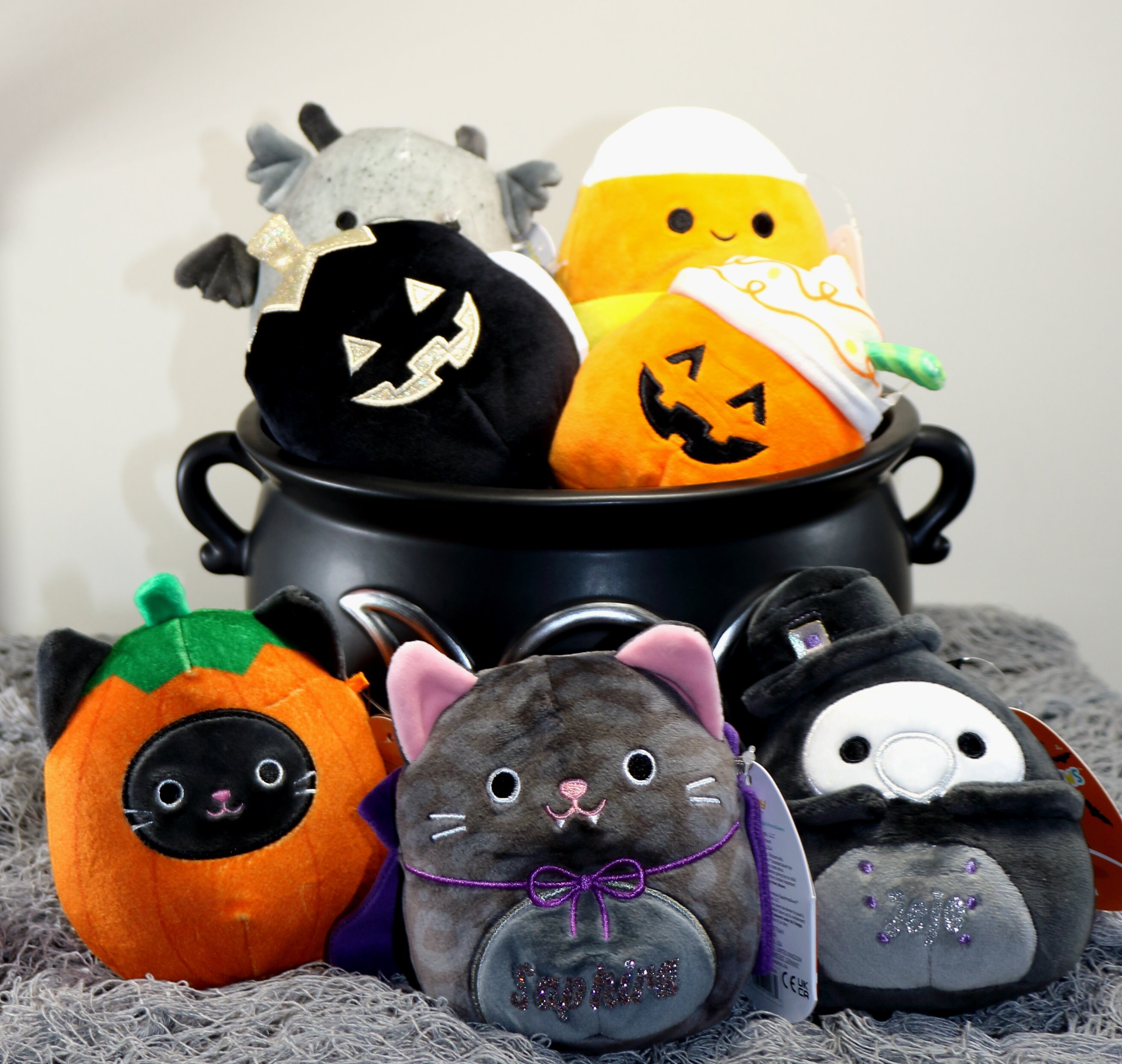 Squishmallow 6 Squishville Hanger Hammock Storage Display Basket Crochet  Decoration Displays Squishmallows Minis 