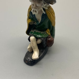 Chinese antique  Shiwan Pottery Mud Man Sage Figure
