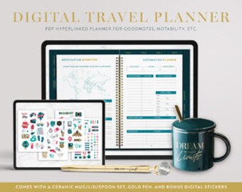 Dream Without Limits Digital Travel Planner - Bundle Set
