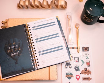 Dream Without Limits Travel Planner Bundle - Physical Products