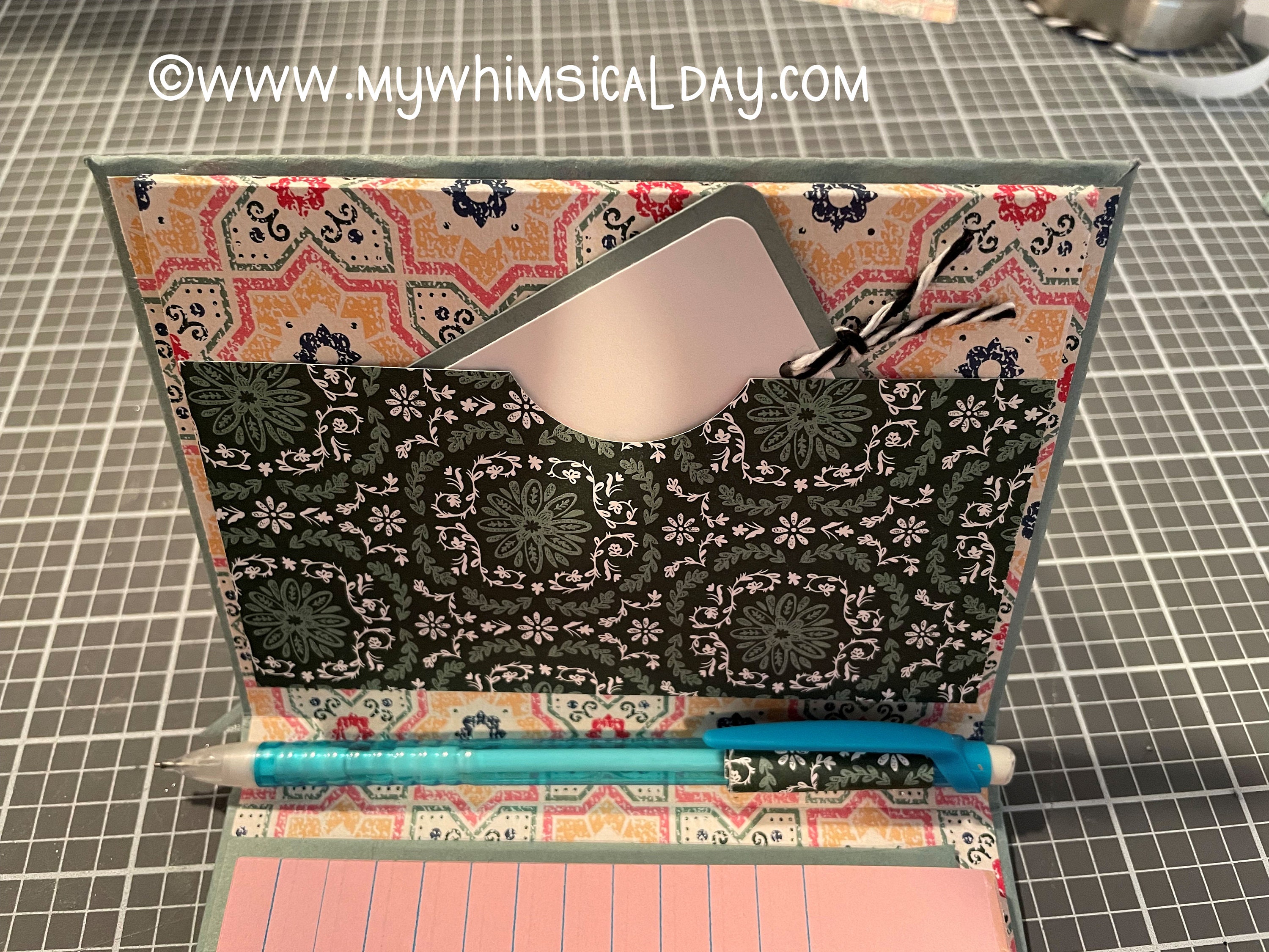 Calendar and 3 X 5 Notepad Folio Tutorial: Blank Printable Calendars ...