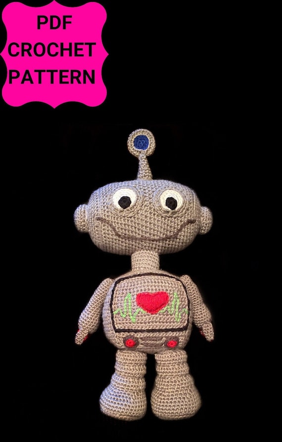 PDF Robot Crochet pattern