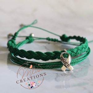 Pulsera de concientización sobre el cáncer de hígado