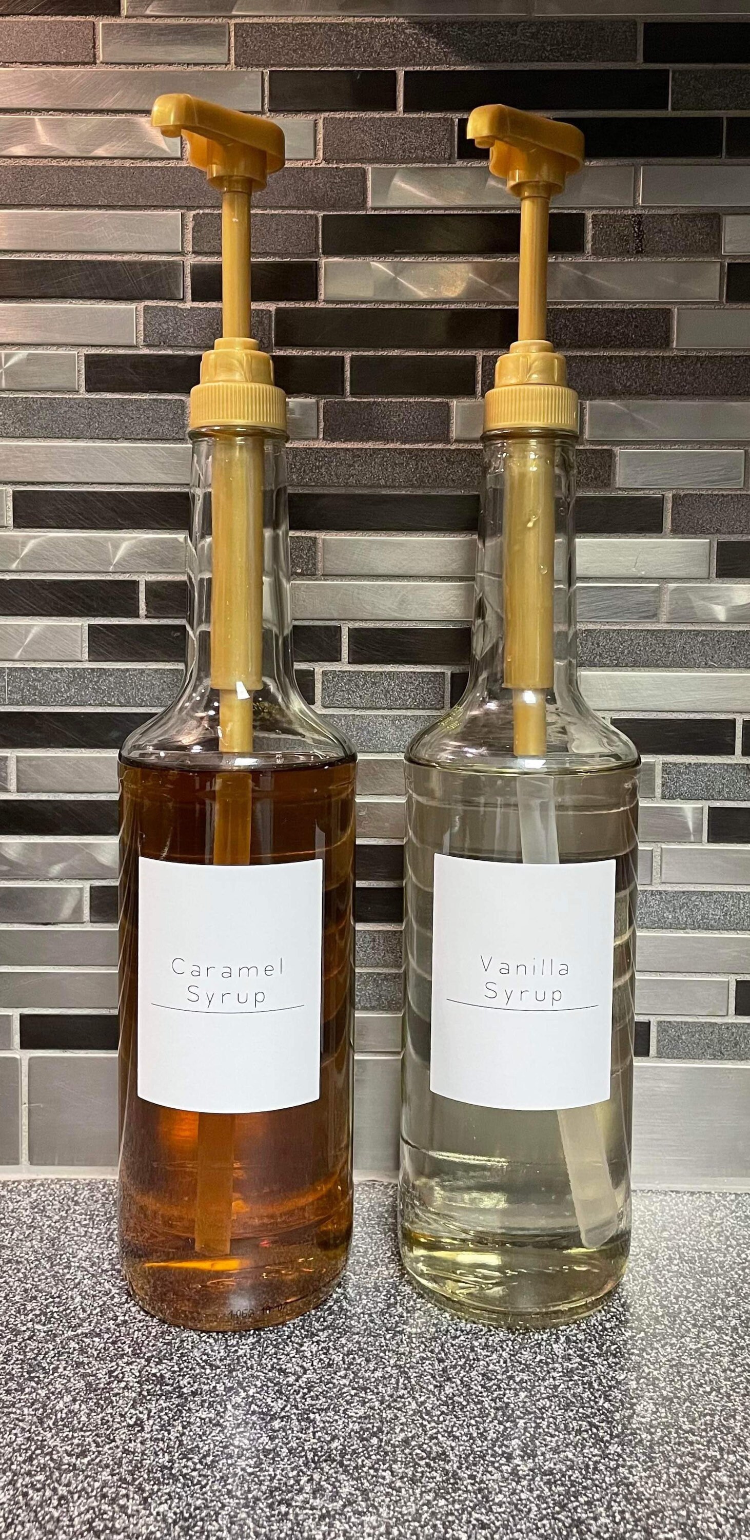 Custom Torani Syrup Bottle Labels Etsy