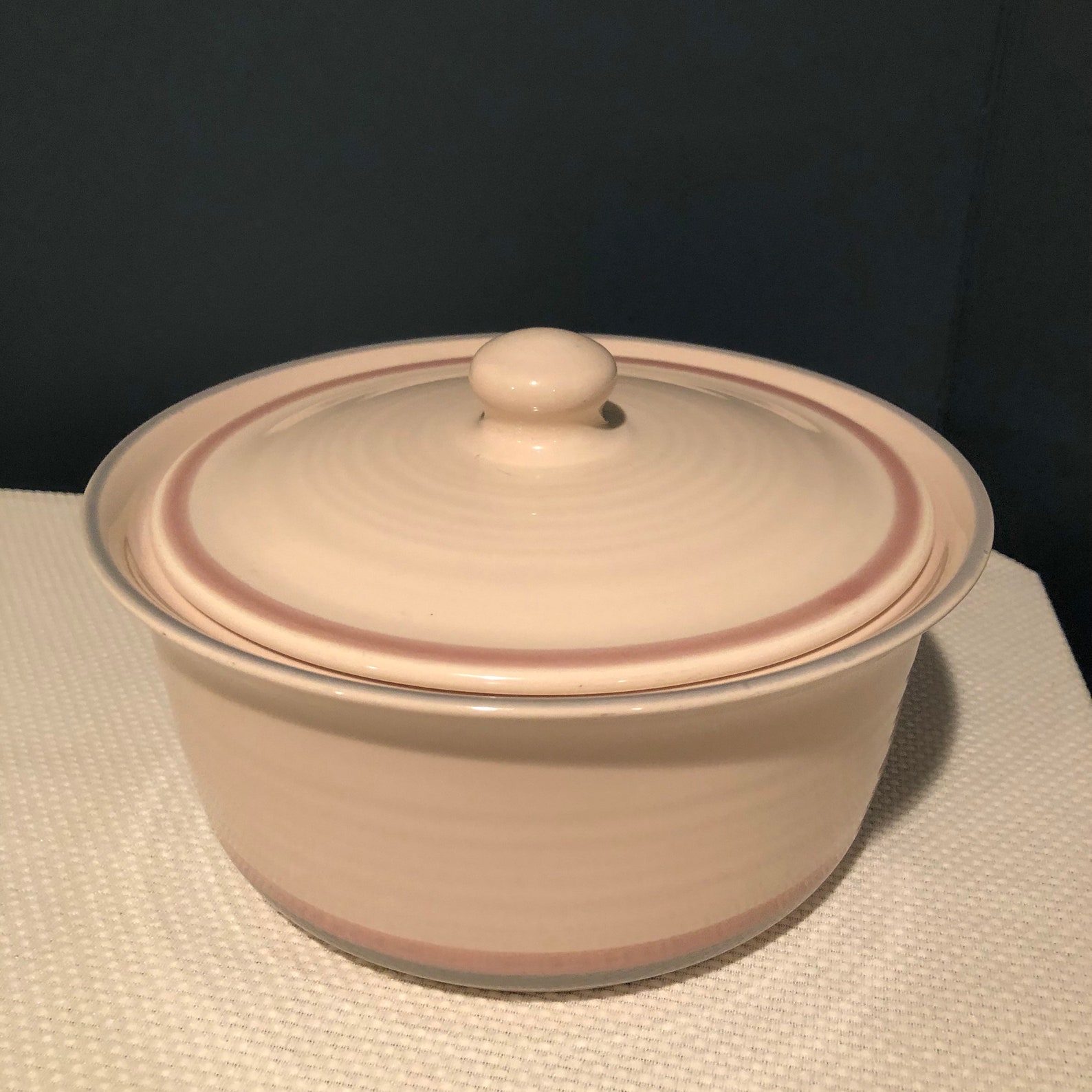 Pfaltzgraff Aura Pink Casserole Dish With Lid Etsy