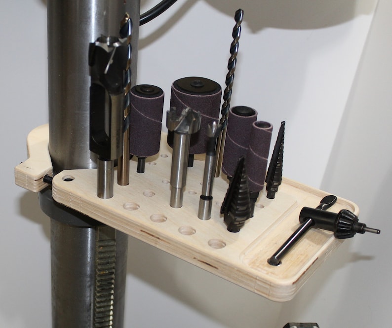 Drill Press Tool Holder Tool Tray Drill Bit Holder Etsy