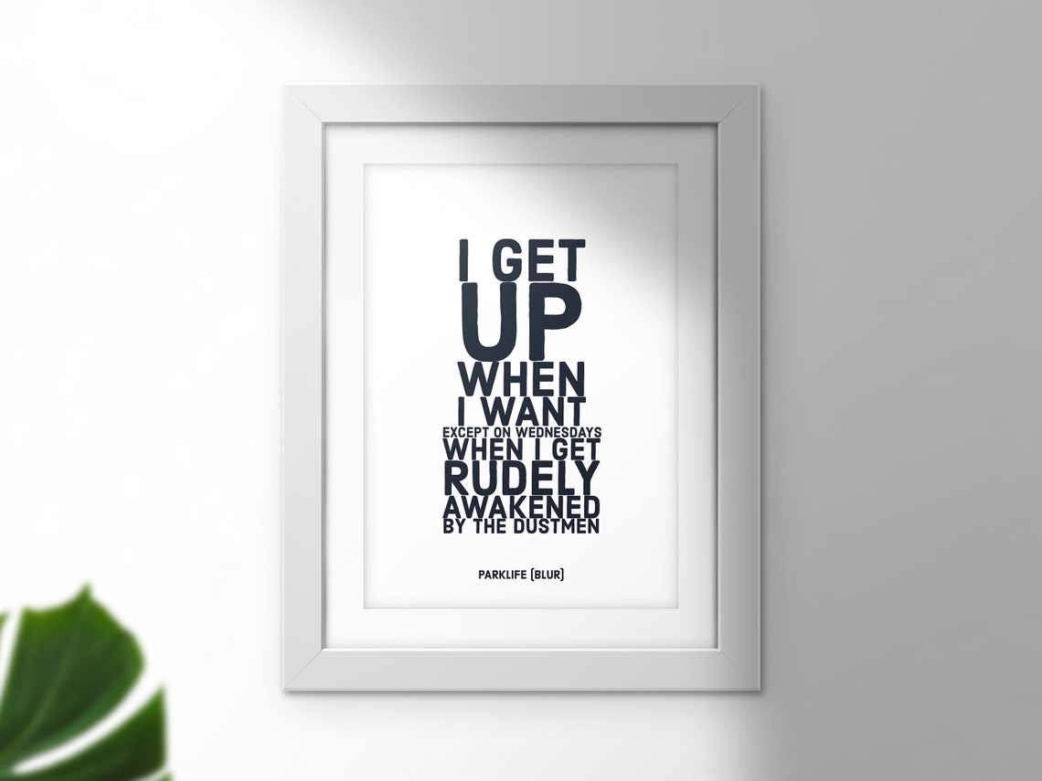 parklife lyric