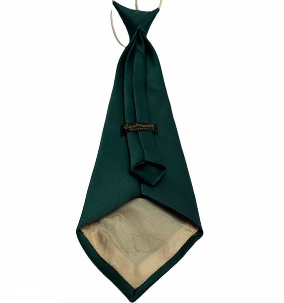 Rembrandt | 1970's | Pre tied elastic necktie | W… - image 2