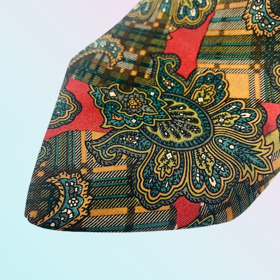 Oroton | 1970's | Vintage Necktie | Paisley Tie |… - image 1