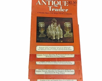 ビンテージライフマガジン5冊セット Illustrated Antique Trader | 1980's | Lot of 5 Vintage